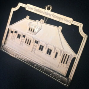 Uptown Lexington Christmas Ornament 2005 Southern Railway Passenger Depot