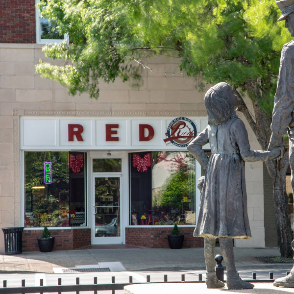 Red Donut Shop, Drinks & Dining at Uptown Lexington, North Carolina
