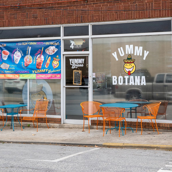 Yummy Botana Ice Cream, Drinks & Dining at Uptown Lexington, North Carolina