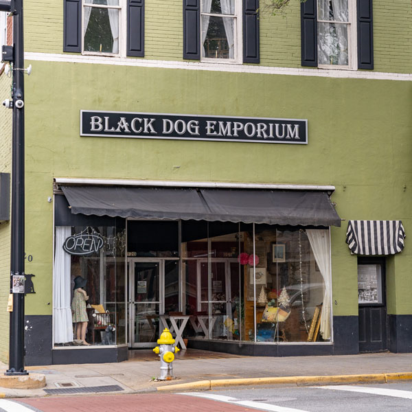 Black Dog Emporium, Shops at Uptown Lexington, North Carolina