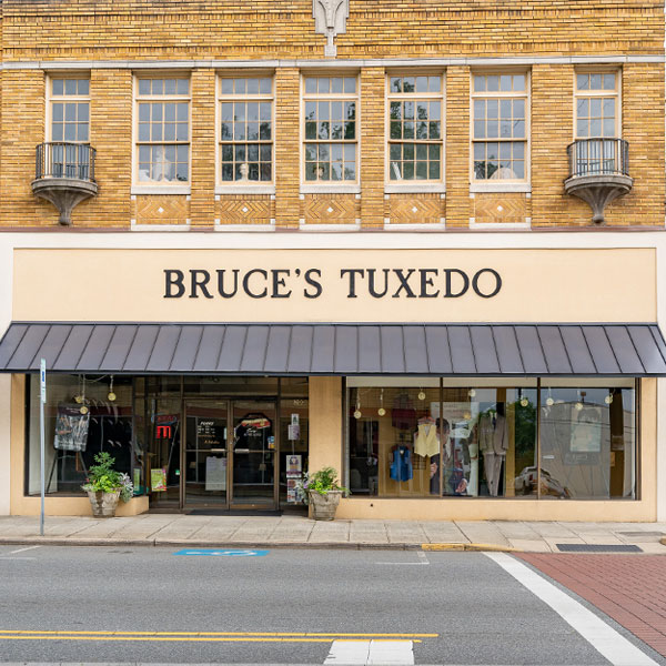Bruce’s Tuxedo, Shops at Uptown Lexington, North Carolina