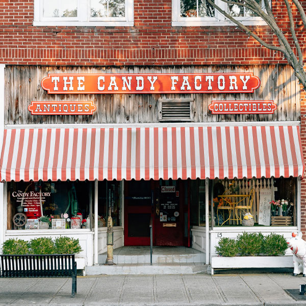 The Candy Factory, Shops at Uptown Lexington, North Carolina