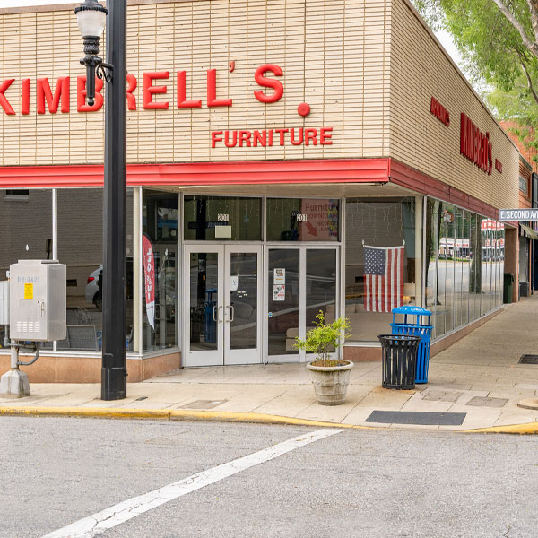 Kimbrell’s Furniture, Shops at Uptown Lexington, North Carolina