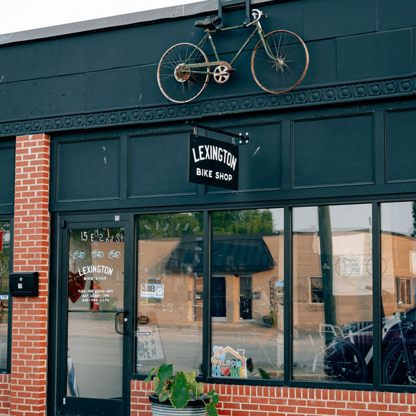 Lexington Bike Shop, Shops at Uptown Lexington, North Carolina
