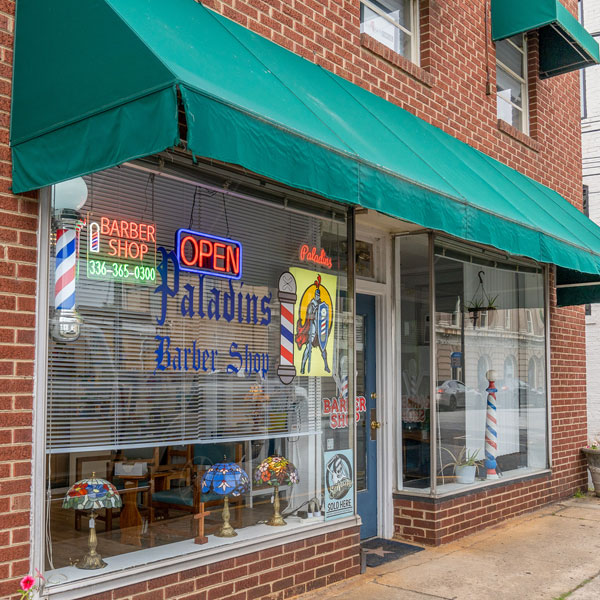 Paladins Barber Shop, Inc, Shops at Uptown Lexington, North Carolina