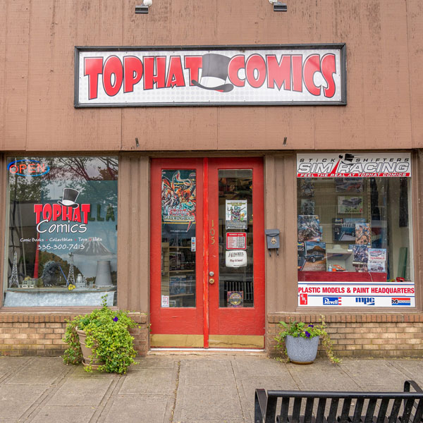 Top Hat Comics, Shops at Uptown Lexington, North Carolina